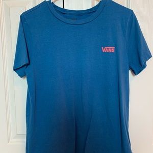 blue vans tee